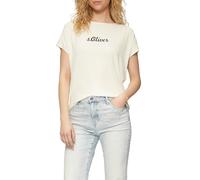 s.Oliver 2165897 T-Shirt, Ivoire, 38 Femmes