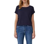 s.Oliver T-Shirt en Viscose Extensible, Bleu Marine (5959), 40