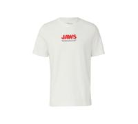s.Oliver T-Shirt 'Jaws' bleu / rouge / noir / blanc, Taille M