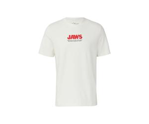 s.Oliver T-Shirt 'Jaws' bleu / rouge / noir / blanc, Taille M