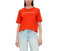 s.Oliver T-Shirt Manches Courtes Orange 32, Orange, 32