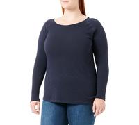 s.Oliver T-Shirt Manches Longues Femme 2137231 Bleu 8, Bleu, 36