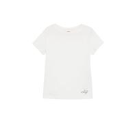 s.Oliver 2164030 T-Shirt, Blanc, 116-122 Fille