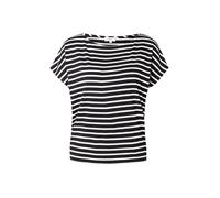 s.Oliver T-shirt noir / blanc, Taille M