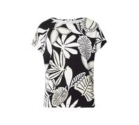 s.Oliver T-shirt noir / blanc, Taille XS