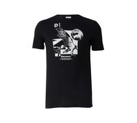 s.Oliver T-Shirt noir / blanc, Taille XXL