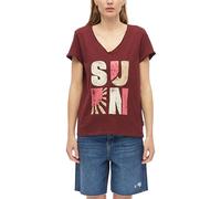 s.Oliver T-Shirt pour Femme avec imprimé sur Le Devant (1 pièce), Rouge, 38