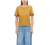 s.Oliver T-Shirt pour Femme - Coupe Courte - 2178623, Marron, 40