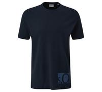 s.Oliver T-Shirt pour Homme avec étiquette imprimée 2143962, Bleu 5978, M