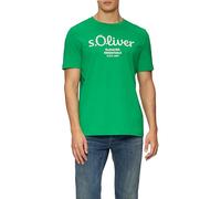 s.Oliver T-Shirt pour Homme avec Logo, Vert, L