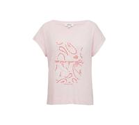 s.Oliver T-shirt rose / framboise / blanc, Taille XL