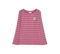 s.Oliver T-Shirt rose / rose foncé / noir chiné / argent, Taille 104-110