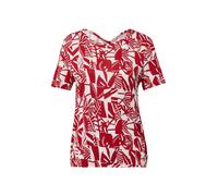 s.Oliver T-shirt rouge / blanc, Taille XS