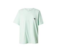 s.Oliver T-shirt vert pastel / noir / blanc, Taille L