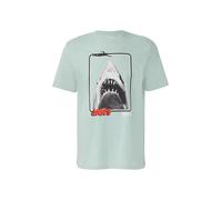 s.Oliver T-Shirt vert pastel / rouge / noir / blanc, Taille XL