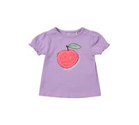 s.Oliver T-Shirt vert / violet / rouge clair / noir, Taille 50