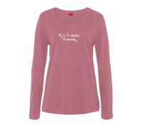 s.Oliver T-shirt violet clair / blanc, Taille M