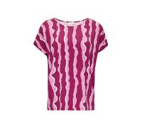 s.Oliver T-shirt violet / rose ancienne / blanc, Taille XS