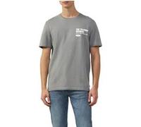 s. Oliver T-shirts Grey/black Taille: 3XL | T-shirts avec imprimés Outlet | Homme | Gris