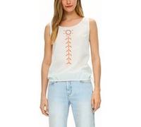s.Oliver T-shirts Off-white Taille: 42 | Tanktops Outlet | Femme | Blanc