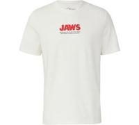 s.Oliver T-shirts White Taille: M | T-shirts avec imprimés Outlet | Homme | Blanche
