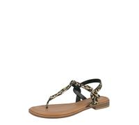 s.Oliver Tongs beige / noisette / noir, Taille 36