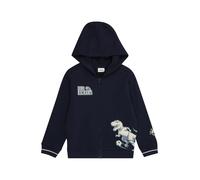 s.Oliver Veste de survêtement bleu marine / bleu clair / blanc, Taille 92