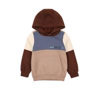 s.Oliver Veste de survêtement crème / saphir / chocolat / brocart, Taille 104-110