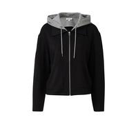 s.Oliver Veste de survêtement gris / noir, Taille XL