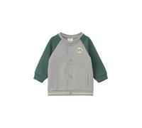 s.Oliver Veste de survêtement gris / vert foncé / mélange de couleurs, Taille 92