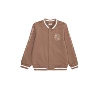 s.Oliver Veste de survêtement marron / blanc, Taille 104