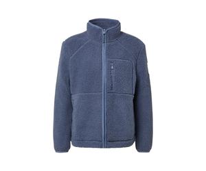 s.Oliver Veste en polaire bleu, Taille L