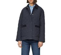 s.Oliver Veste matelassée avec détails en velours côtelé, bleu marine, 44