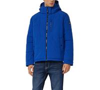 s.Oliver Veste matelassée imperméable avec capuche amovible, bleu, L