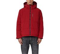 s.Oliver Veste matelassée imperméable avec capuche amovible, rouge, XL
