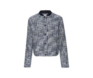 s.Oliver Veste mi-saison bleu clair / bleu foncé / blanc, Taille XXXL