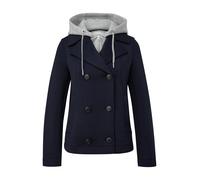 s.Oliver Veste mi-saison bleu marine / gris clair, Taille L