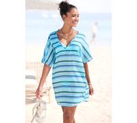 s.Oliver Vêtement de plage bleu / bleu clair / vert foncé, Taille 42