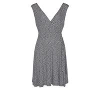 s.Oliver Vêtement de plage bleu-gris / blanc, Taille 40