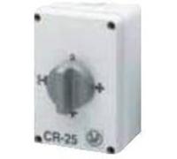 S&P CR-25 (Conmutador) 25 amps Levier de charnière Poussoir rotatif 1 voie Manuel Touch Serre-joint Plastique 1 unité