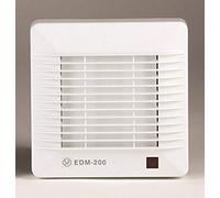 S & P EDM de 200 Ventilateur Extracteur Salle De Bains/WC EDM de 200s 25 W 2500rpm