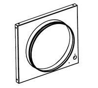 S&P KIT IC/OC HE 16 H - Collerette de traversée de panneau, horizontale, DN315, Lot de 2 - 5407068700