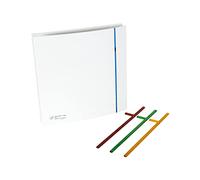 S & P Silent -100 Design - Extracteur salle de bains argenté 3c