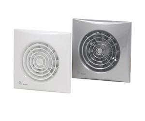 S&P SILENT-200 SILVER CHZ - Extracteur d'air pour petite pièce, hygrostat et temporisation - 5210613400