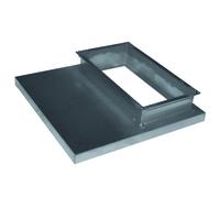 S&P WDS-6000 NV - Chapeau de toiture avec collerette de raccordement - 5800050300