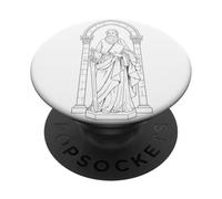 S. Paul Apostle Vintage Graphic Design for Believers PopSockets PopGrip Adhésif