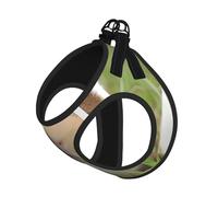 S Pet Harnais pour chien - Petite taille, imprimé cochon d'Inde mignon réglable pour les voyages en plein air et la marche