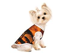 S Pet T-shirt respirant sans manches Imprimé éléphant Petit à Moyen Chat Chiot Yorkshund Bouledogue Français