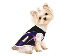 S Pet Tee-shirt respirant sans manches élégant violet à talons hauts Imprimer - Petits à moyens chats, chiot, yorkshund, teckel, bouledogue français
