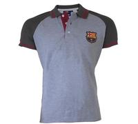 S - Polo - Fc Barcelone - Barca - Gris - Manches Courtes - Coton Multicolore